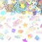 Iridescent Star & Balloon Confetti – Table Scatter for Birthday & Anniversary